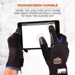 ProFlex 818WP Performance Thermal Waterproof Utility Gloves, Black, Medium (17383)