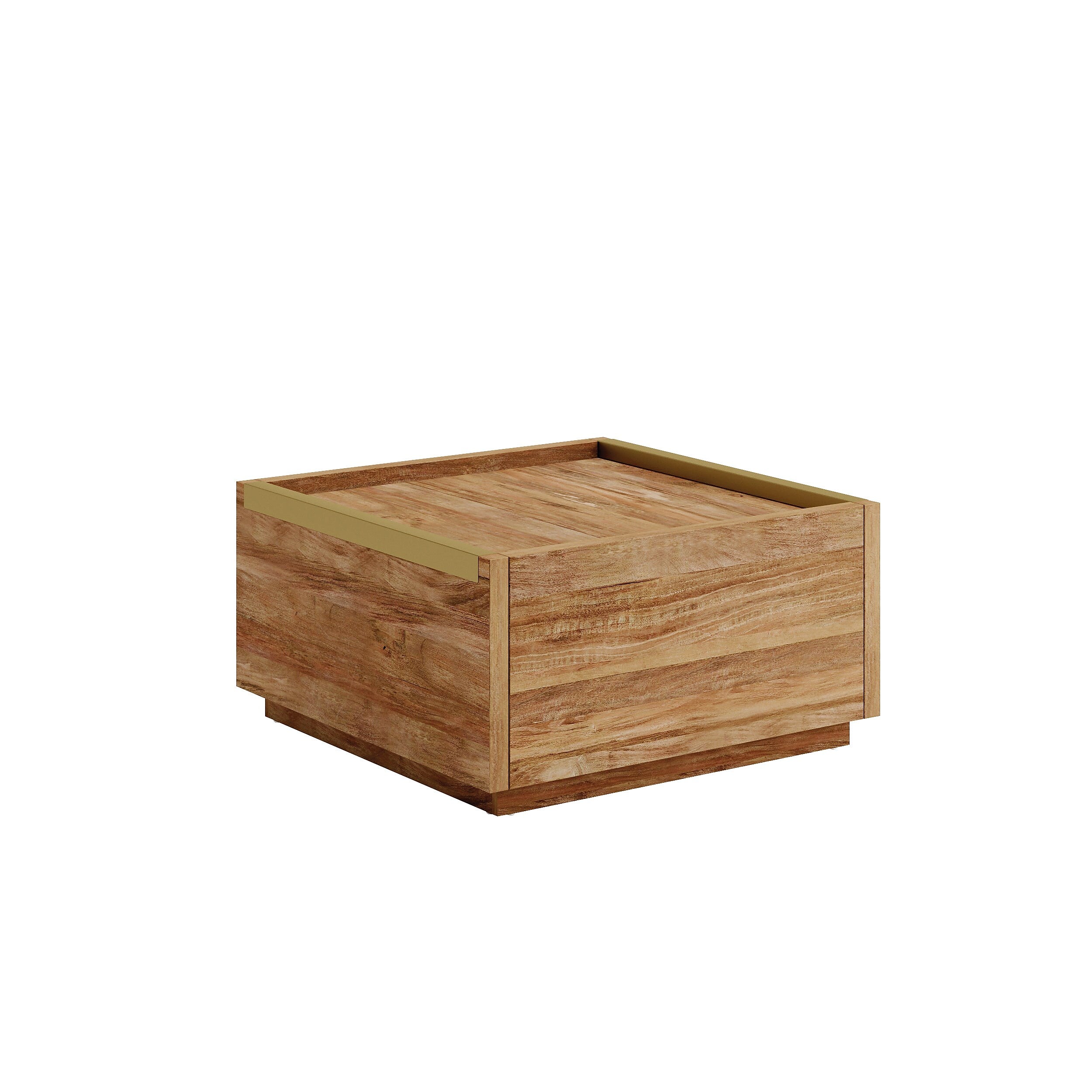 Sauder Manhattan Gate 31"W x 31"D Coffee Table, Sindoori Mango (427359)
