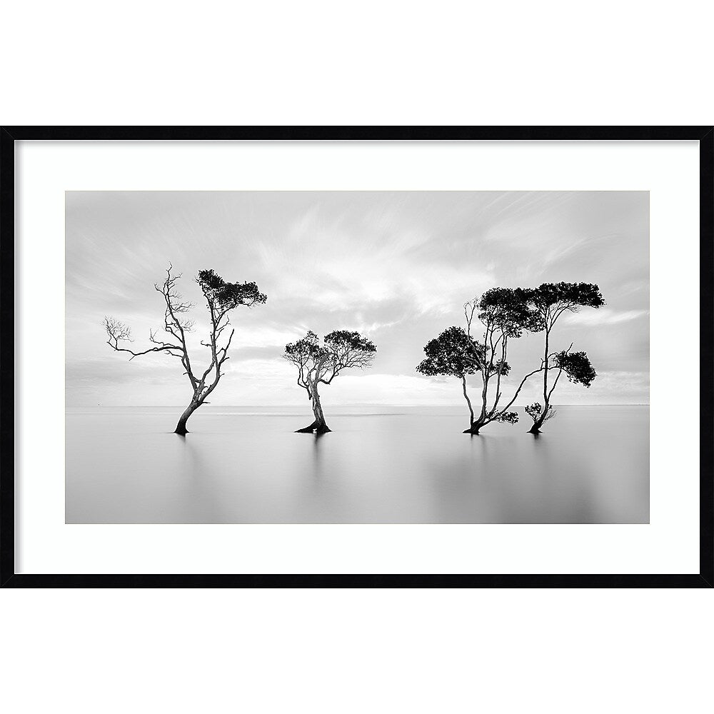 Amanti Art Waving Trees by Steven Fudge Wood Framed Wall Art Print, 41" x 27" (A42675533675)