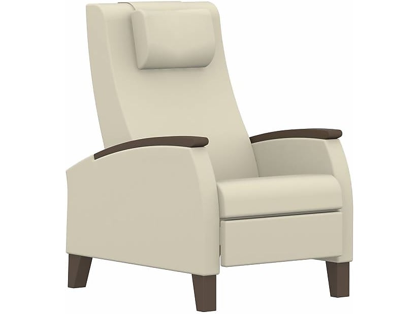 Global Primacare Vinyl Motion Recliner, White Crush (GC3608)