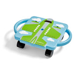 hand2mind Plane Glider Scooter Board, Multicolored (97578)