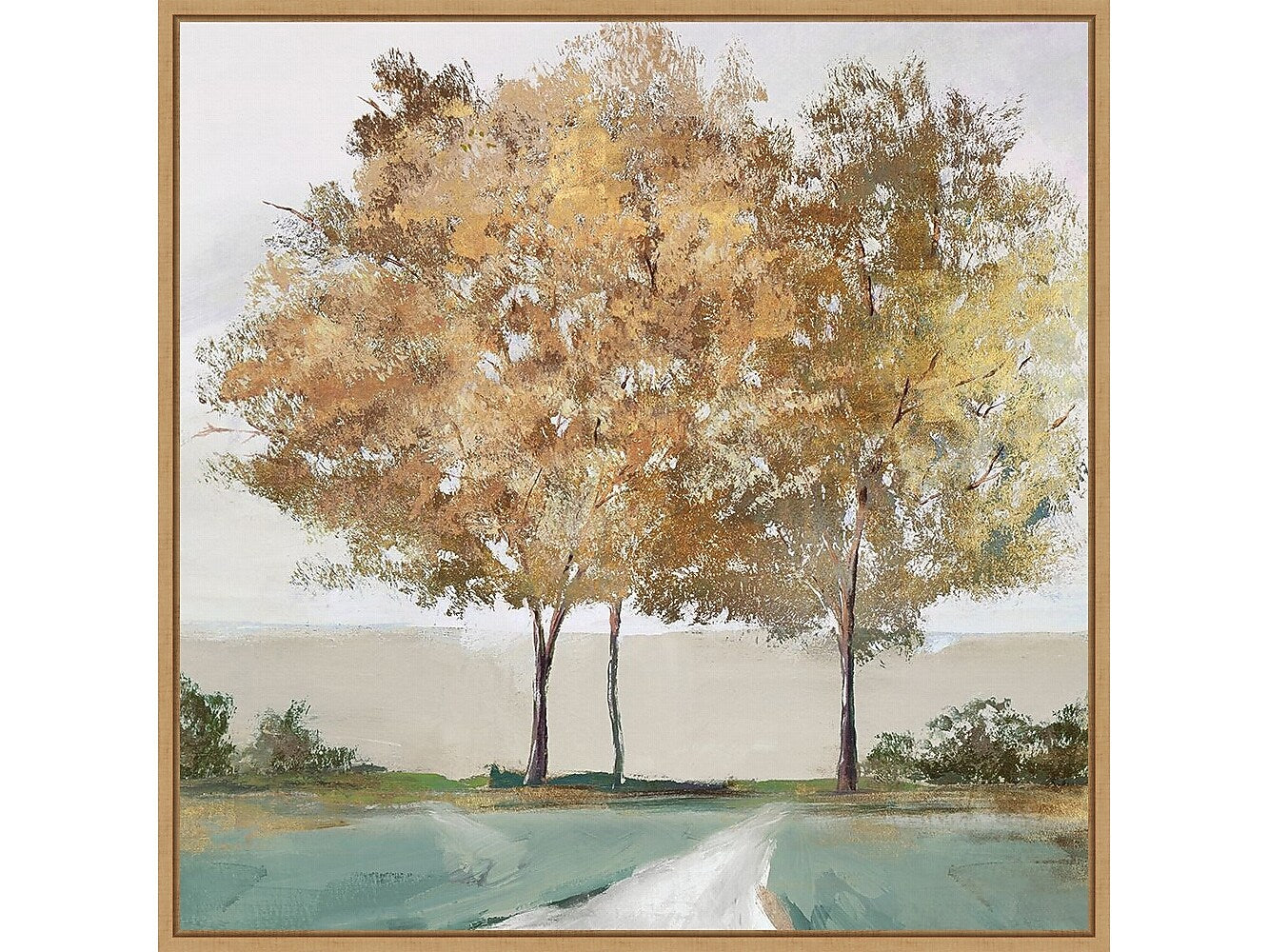 Amanti Art Golden Forest Shimmer, Canvas, 22" x 22" (A42675515144)