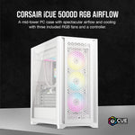 Corsair iCUE 5000D Mid-Tower ATX Case, White (CC-9011243-WW)