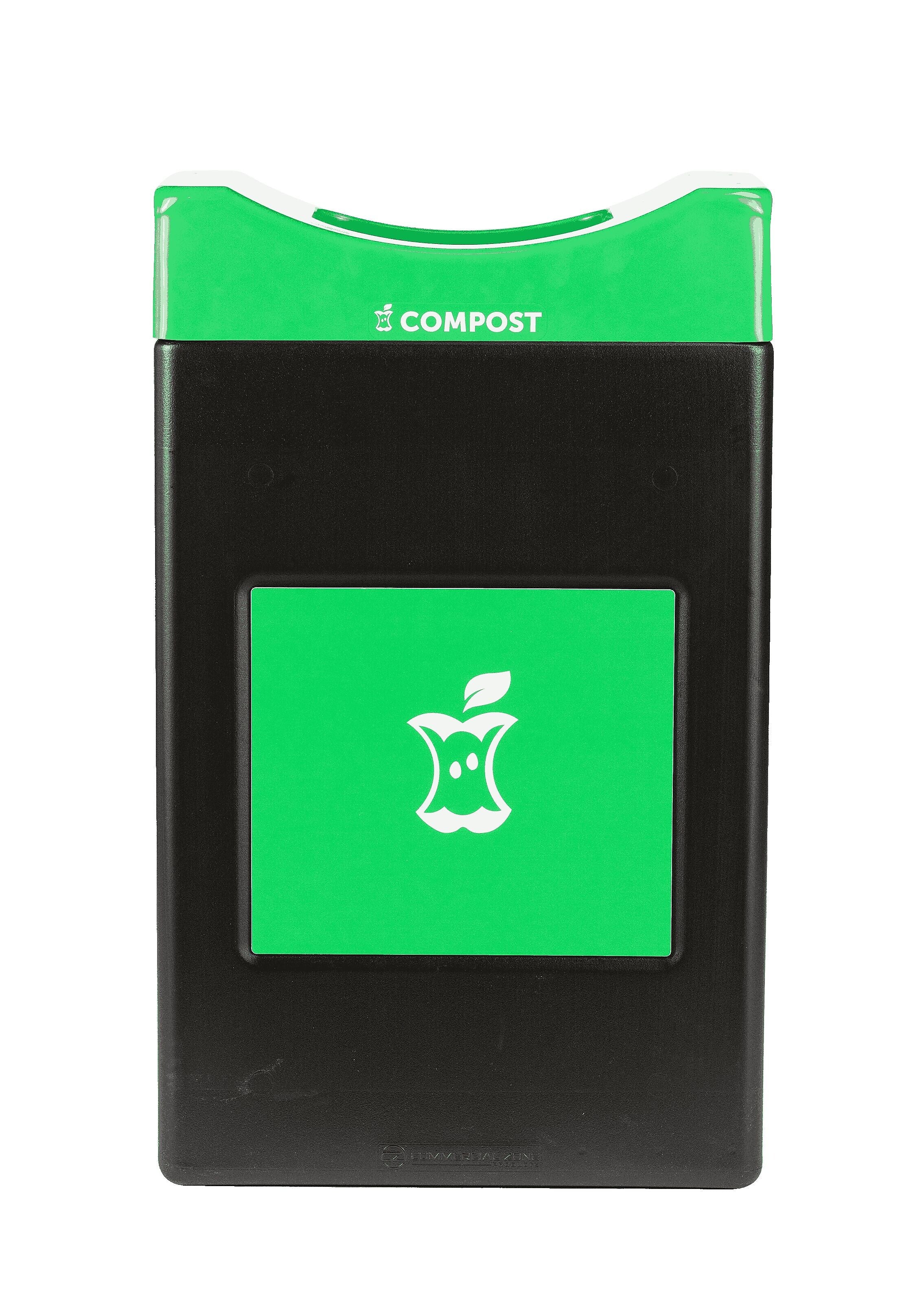 Commercial Zone Avante Polyethylene Compost Container, 30-Gallon, Multicolored (7873S153A)