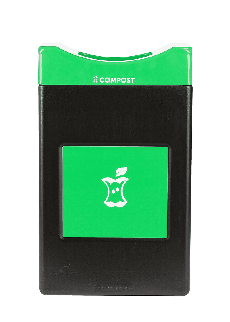 Commercial Zone Avante Polyethylene Compost Container, 30-Gallon, Multicolored (7873S153A)