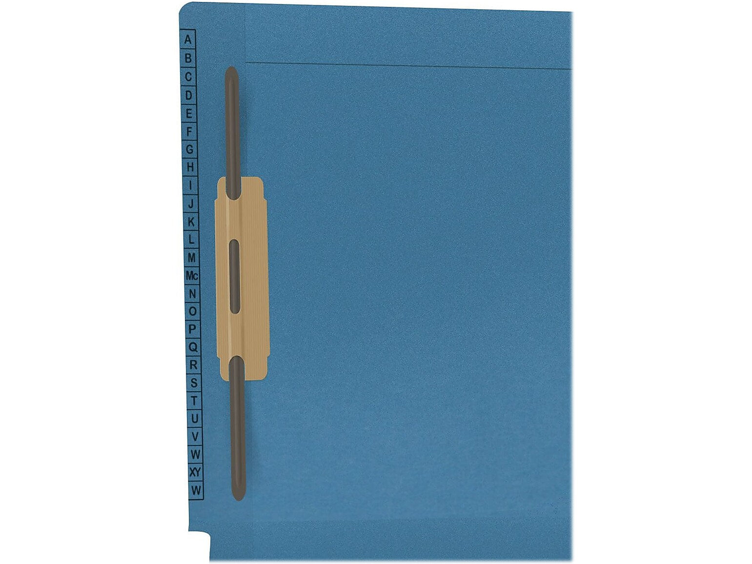 Medical Arts Press Kardex Match Reinforced End Tab File Folder, Letter-Size, Blue, 50/Box (F1180-BLU)