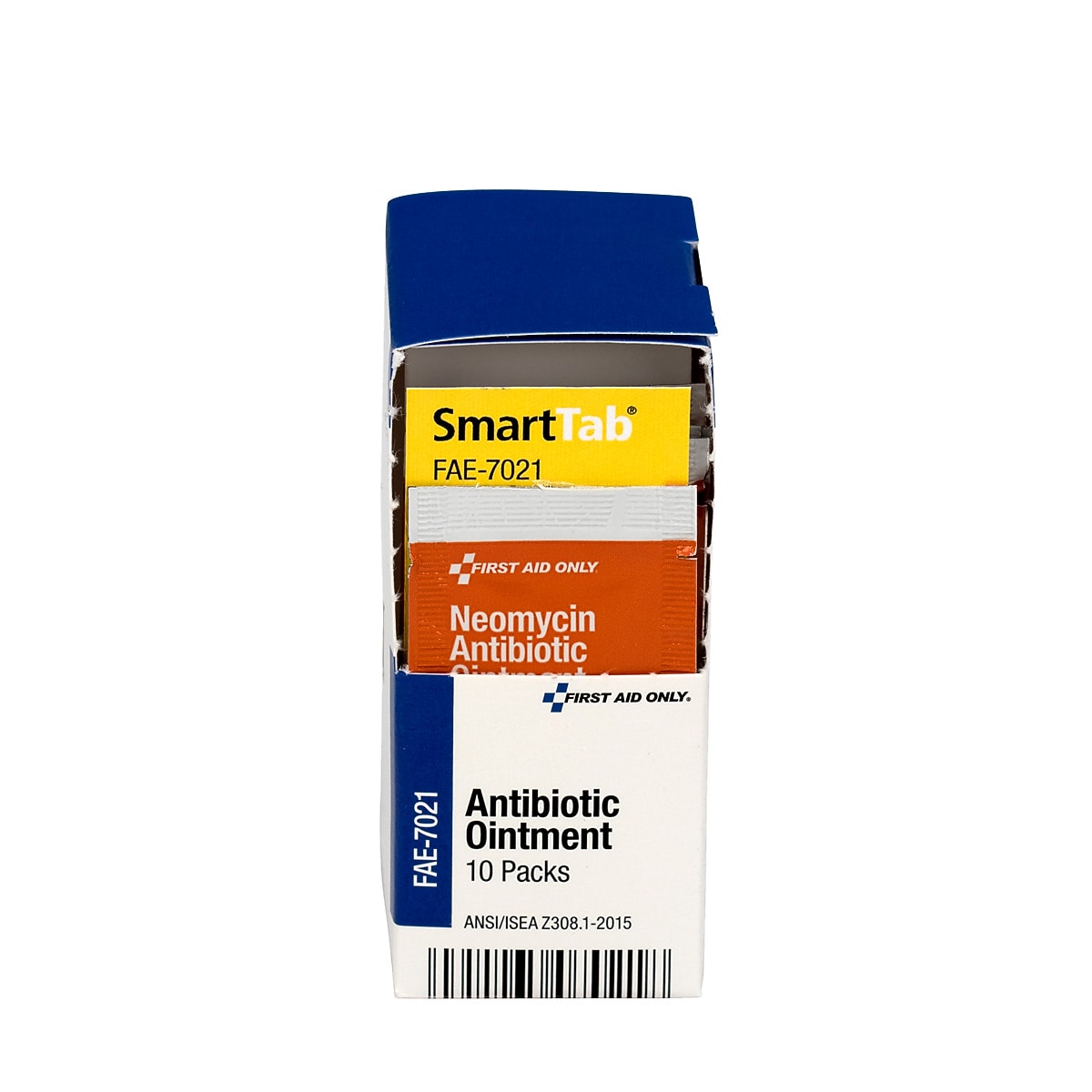 SmartCompliance First Aid Only Antibiotic Ointment Refill Packets, 0.03 oz., 10/Box, 24 Boxes/Carton (FAE-7021)
