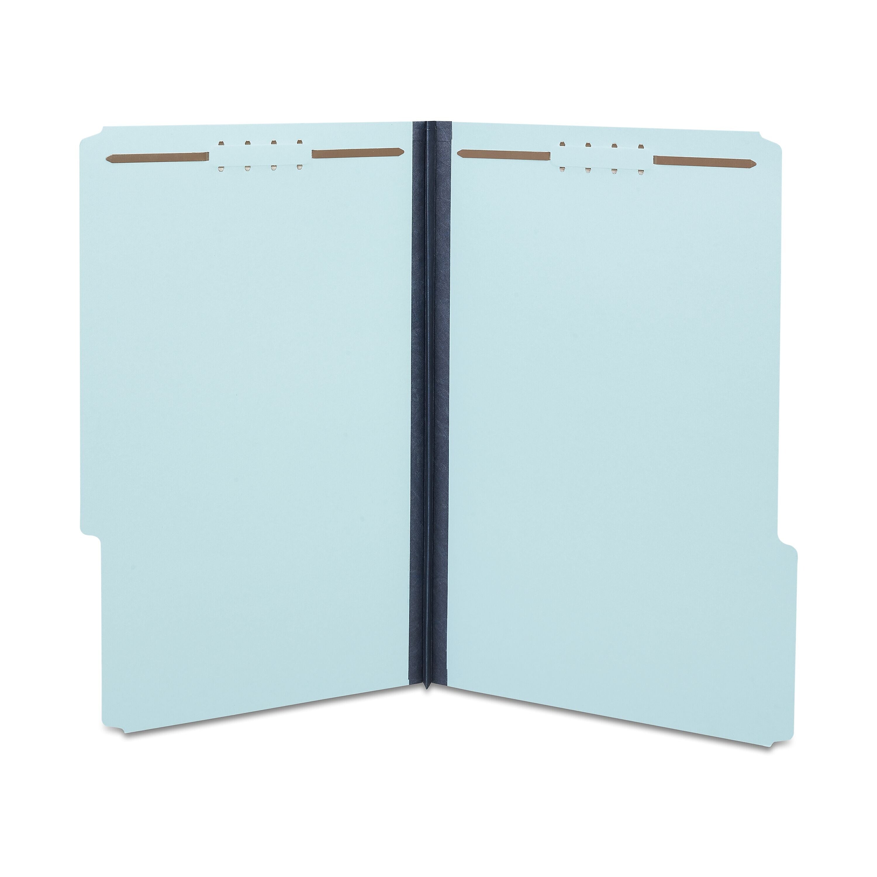 Staples® 60% Recycled Pressboard Classification Folder, 1" Expansion, Legal Size, Blue, 25/Box (ST509620/509620)