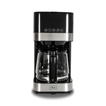 Melitta Aroma Tocco 10-Cup Automatic Drip Coffee Maker, Black/Stainless Steel (MCM009PULBK0)