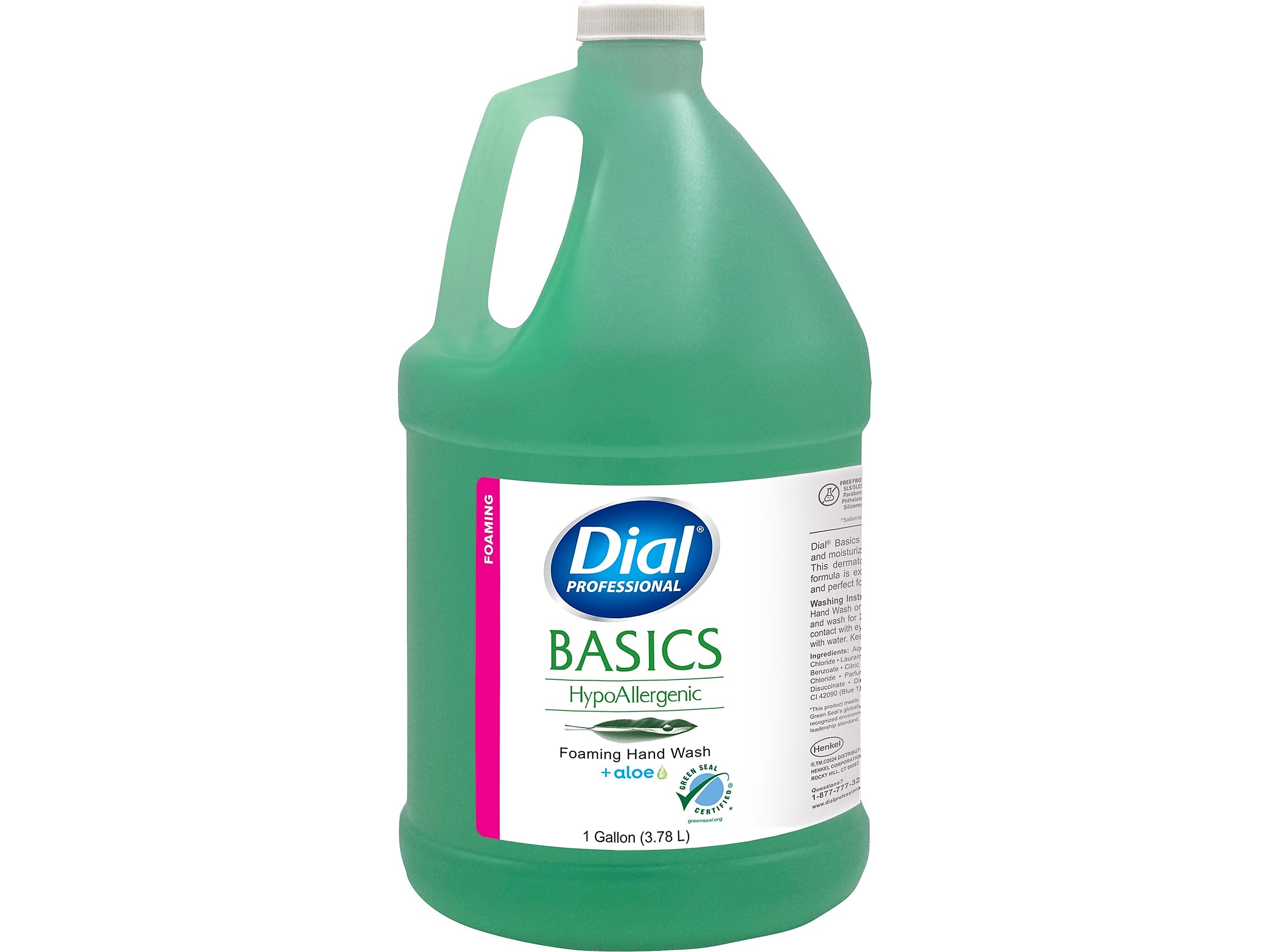 Dial Professional Basics Foaming Hand Soap Refill, 1 Gal. (17000354385)