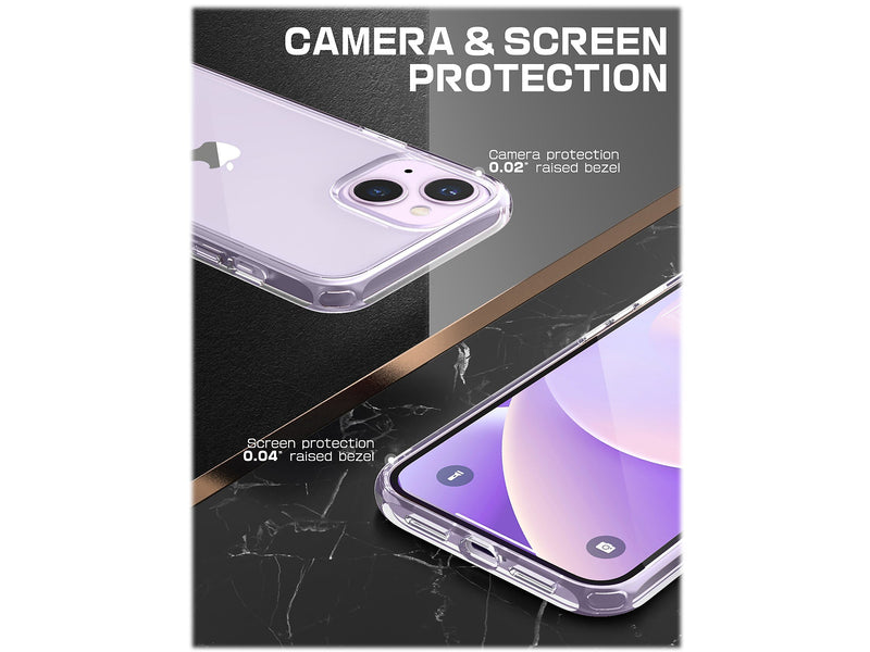 SupCase Unicorn Beetle Clear Slim Case for iPhone 14 (SUP-iPhone2021/22-6.1-UBStyle-Clear)