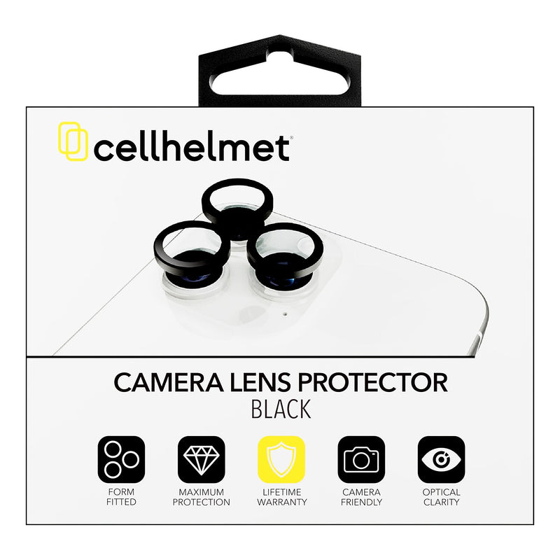 cellhelmet Tempered Camera Glass for iPhone 16/16 Plus (SC-112-IND)