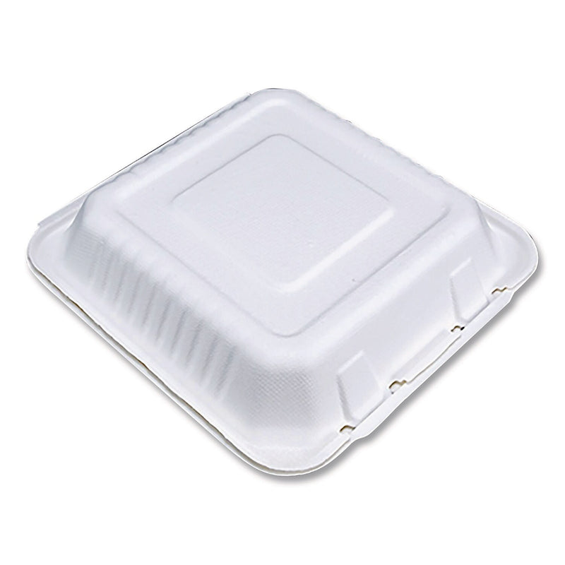 SCT ChampWare Clamshell Containers, 9" x 9" x 3", 100/Sleeve, 2 Sleeves/Carton (18935WPF)