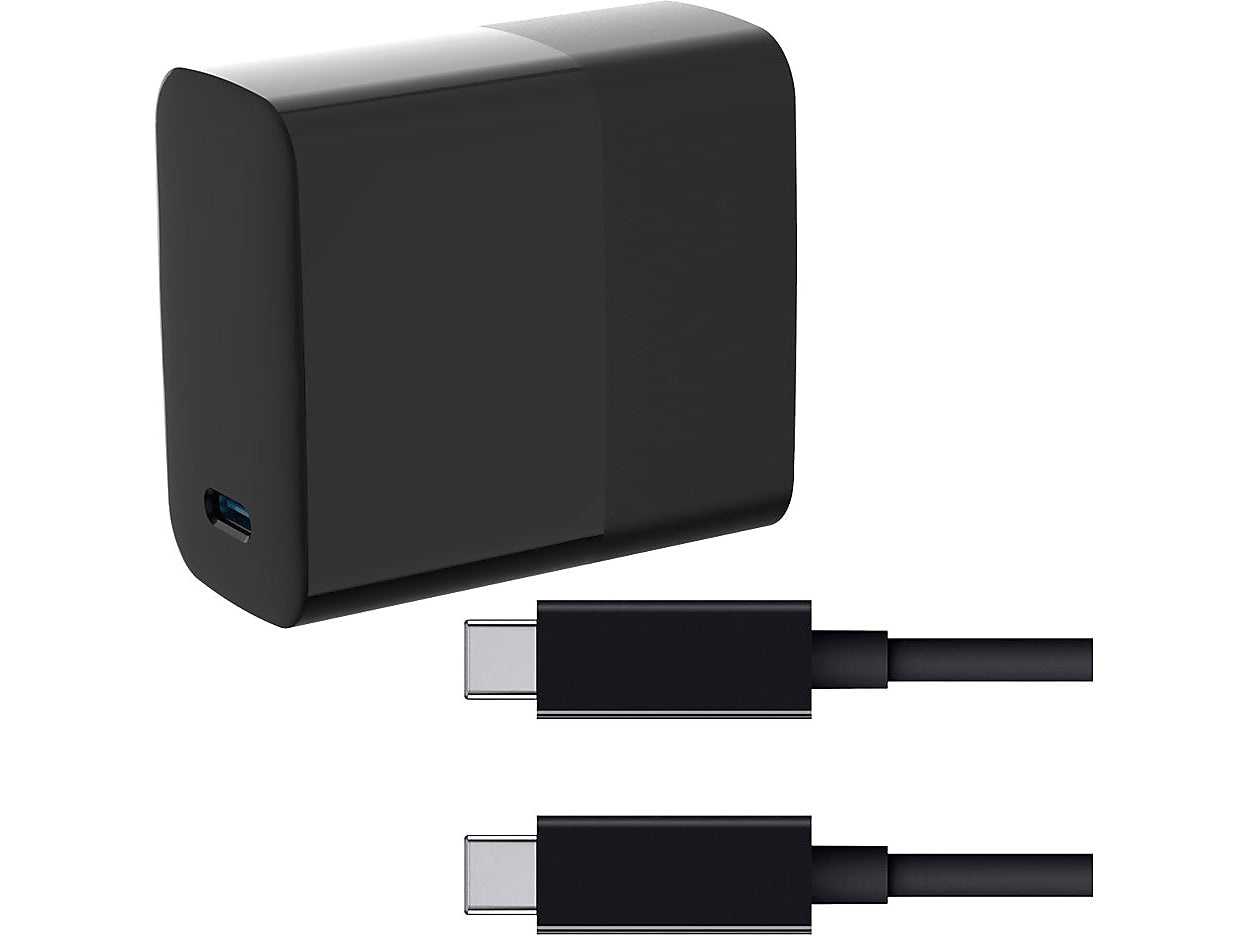 4XEM 65W USB-C to USB-C GaN Charging Kit for USB-C Devices, Black (4X65WCHRGKIT6B)
