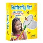 Insect Lore Butterfly Net, Yellow/Green (ILP5020)