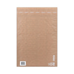 Scotch Curbside Recyclable Padded Mailer, #6, Bubble Cushion, Self-Adhesive Closure, 13.75 x 20, Natural Kraft, 50/Carton