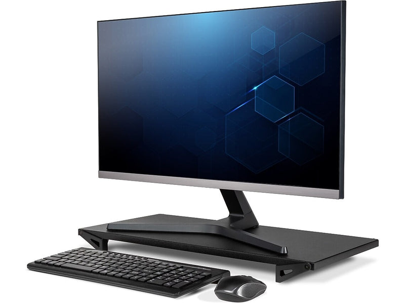 Allsop Lo Riser Adjustable Stands, Up to 32" Monitor, Black (32511)