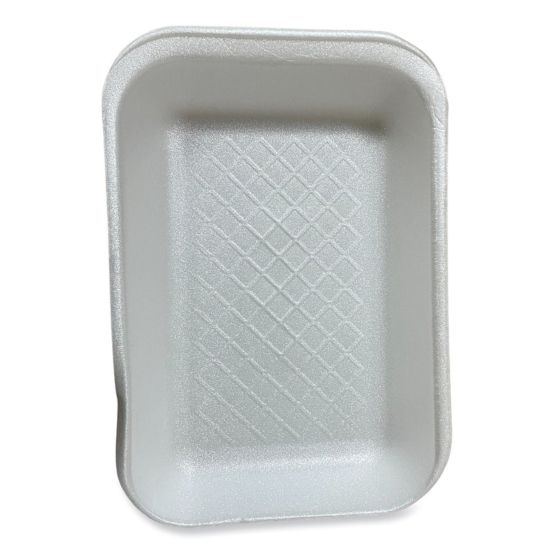 GEN Meat Trays, #2D, 8.56 x 6.1 x 1.2, White, 500/Carton