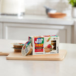 Jif To Go Natural Creamy Peanut Butter, 1.1 oz., 8/Box, 6 Boxes/Case (SMU99266)