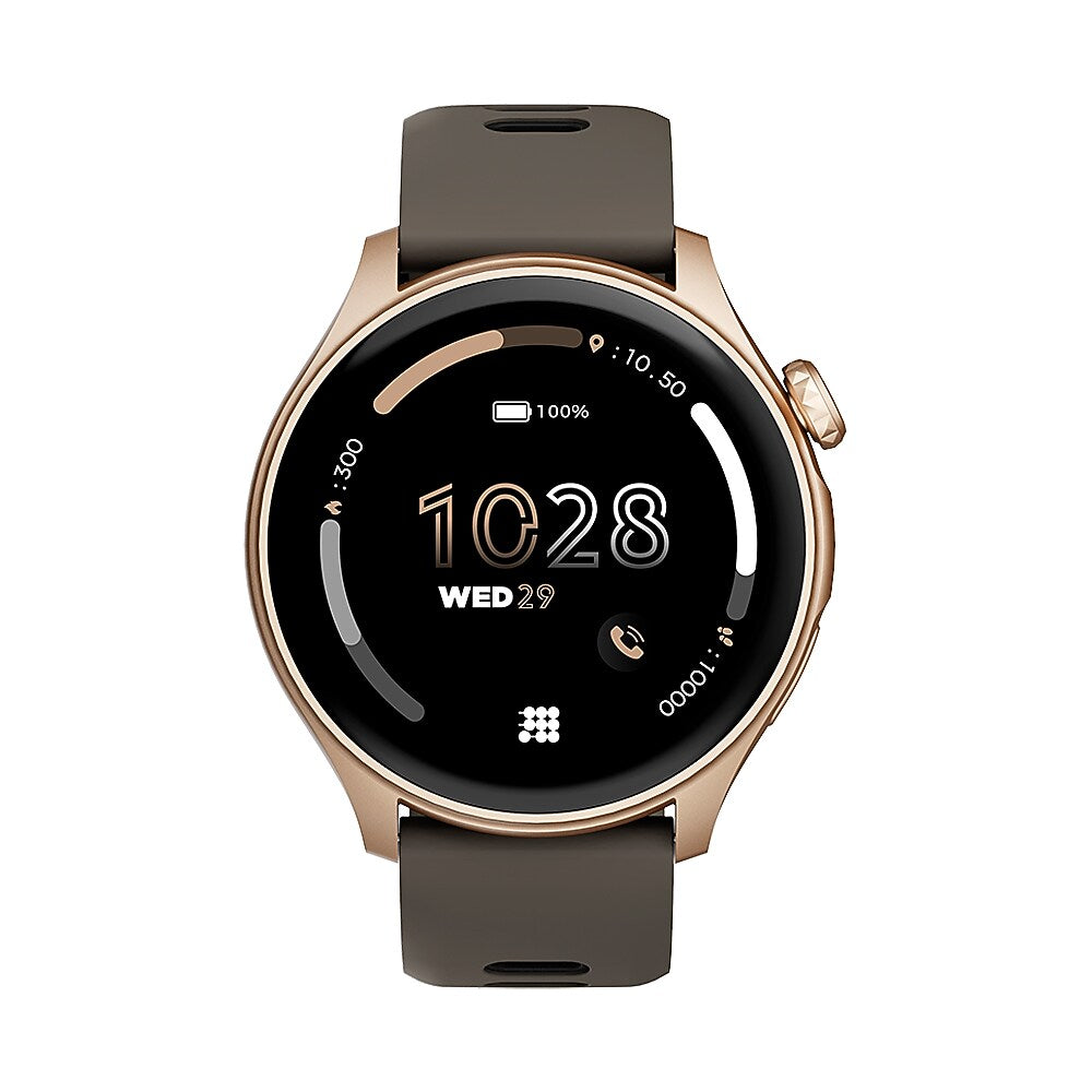 Cubitt AURA Smartwatch, 36.32mm, Aluminum Case, Mocha Brown Sport Band (CT-AURA9)