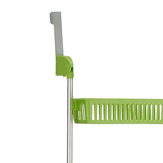 Household Essentials OTD 6-Shelf Hanging Storage Rack, 57" x 19.25" x 6.25", Green (2151-1)