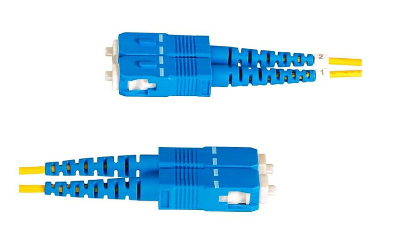 StarTech 3.28' LC Network to SC Network Networking Cable, Male, Yellow (SMLCSCOS21M)