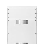 Luxor Kwik IQ Pro Lockable 20-Unit Electronics Storage Cabinet, White Steel (KBSL108)