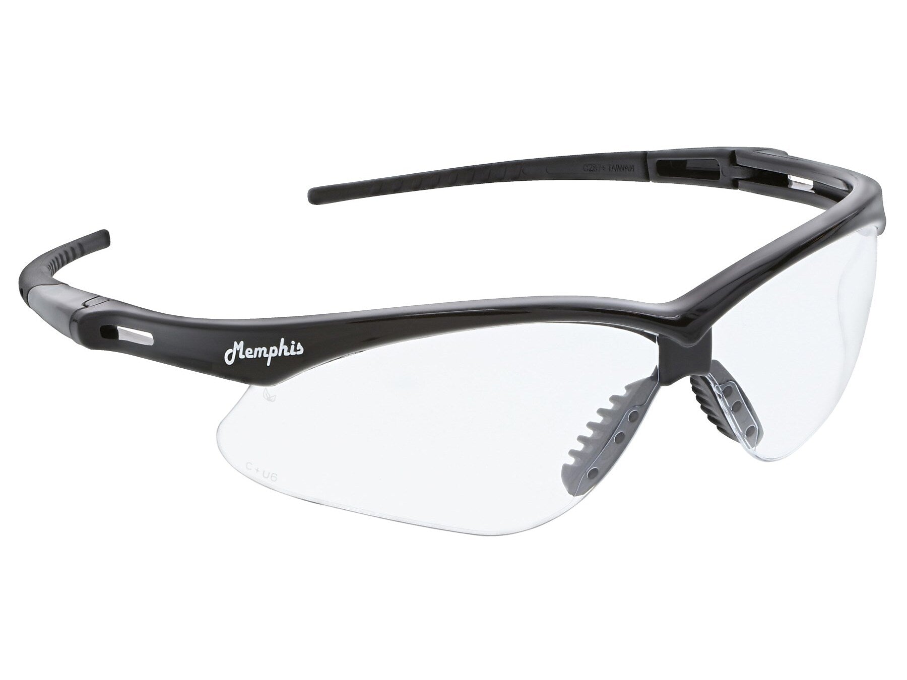MCR Safety Memphis Anti-Fog Safety Glasses, Wraparound, Clear Lens (135-MP110AF)