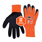 Ergodyne ProFlex 7401 Latex Coated Cold Resistant Gloves, XL, Orange, 1 Pair (17625)