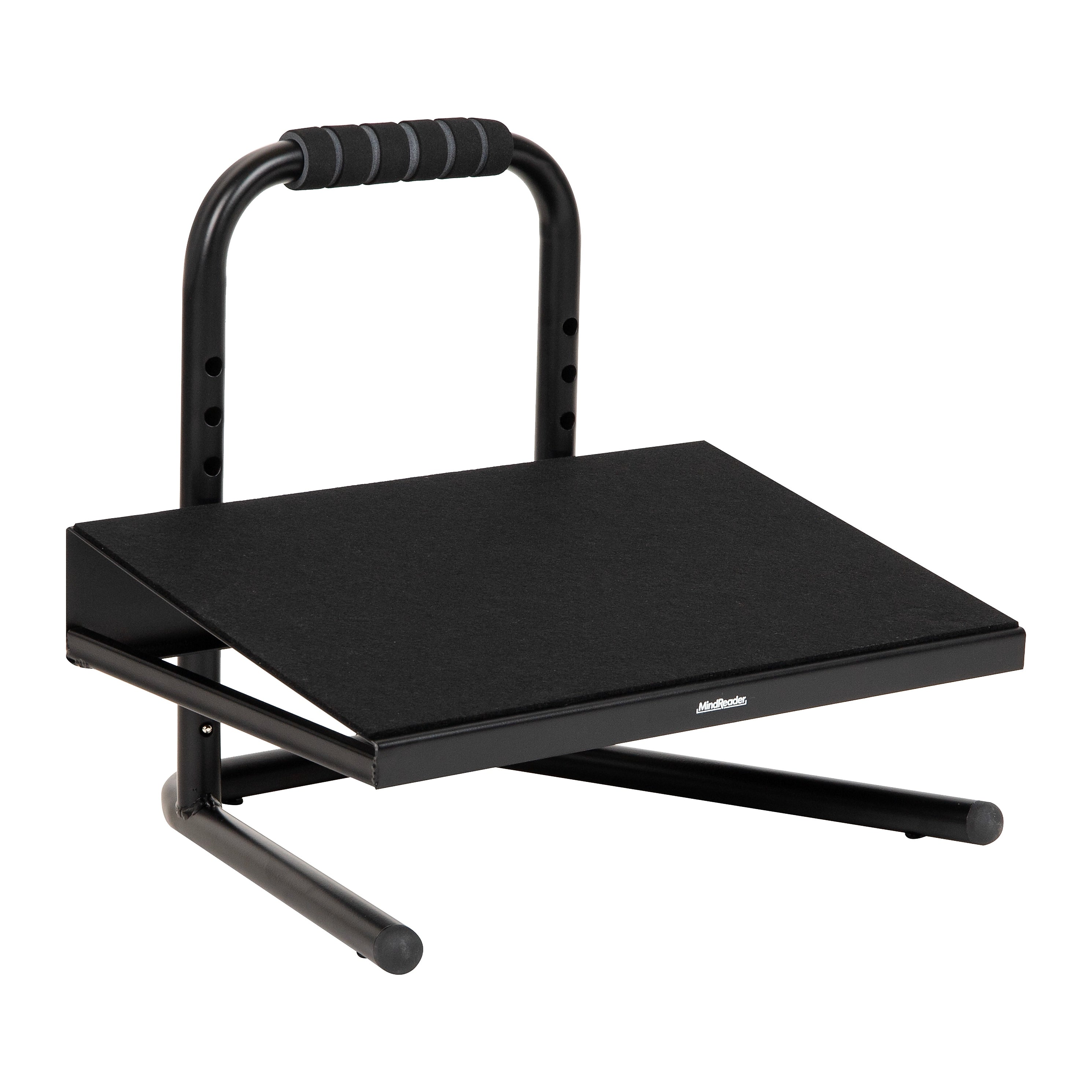 Mind Reader Tilt Adjustable Foot Rest, Black (FTHEIGHT-BLK)