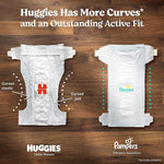 Huggies Little Movers Baby Diapers, Size 6, 84/Carton (53594)