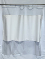 Gary Manufacturing PREA Compliant  70" x 72" Vinyl Shower Curtains, Grommets, White, 12/Case (STPSTDMHCFG)