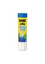 UHU stic magic blue Washable School Glue, 0.74 oz., Blue, (STD9U9960202)