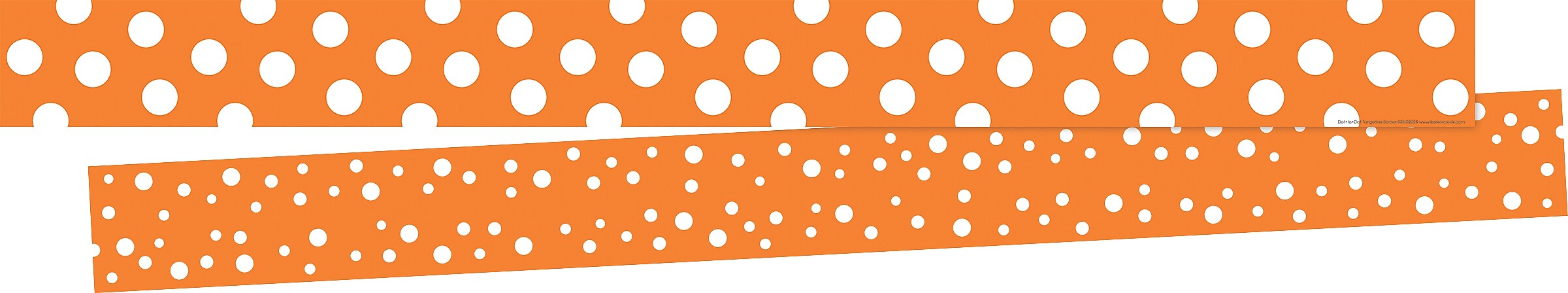 Barker Creek Double-Sided Border Set, 35" x 3", Dot to Dot, 8 designs, 96/Set (4432)