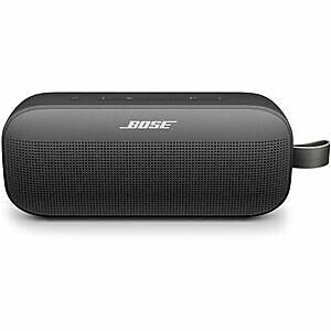 Bose SoundLink Flex Wireless Bluetooth Speaker (2nd Gen), Waterproof, Triple Black (887612-0100)