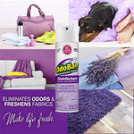 OdoBan Ready to Use Disinfectant Air Freshener & Deodorizer Spray, 14.6 oz., Lavender Scent (910101-14A)