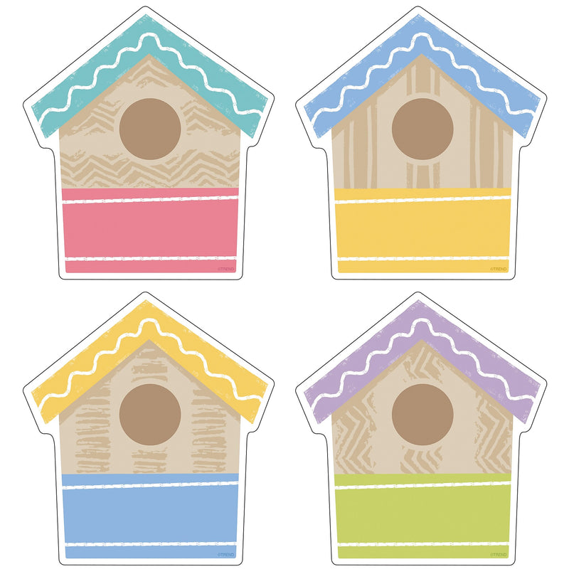 TREND Garden Birdhouses Classic Accents Variety Pack, 108/Bundle (T-10680-3)