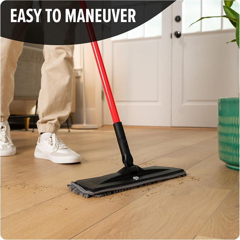 Dirt Devil 51.5" Dust Dust Mop, Red/Black (MD96100)