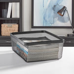 mDesign Steel Organizer, Matte Black (25954)