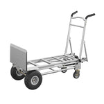 Cosco 3-in-1 Assist Series Convertible Hand Truck, 1000 lb. Capacity, Silver (12312ABL1E)