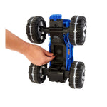 Mattel Hot Wheels Remote Control Monster Truck 1:15 Scale MEGA-Wrex Alive Vehicle, Blue (HWW53)