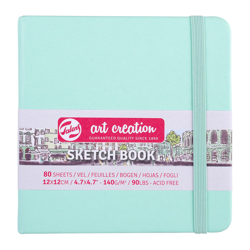 Talens Art Creation 4.7" x 4.7" Sketch Book, 80 Sheets/Book, 5/Bundle (TLN9314034M-5)