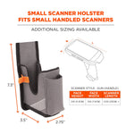 Squids 5540 Barcode Scanner Holster with Belt Loop for Gun Grip Mobile Computers (19180)