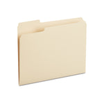 Staples 30% Recycled File Folders, 1/3-Cut Tab, Left Position, Letter Size, Manila, 100/Box (ST116749/116749)