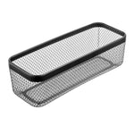 mDesign Steel Organizer, Matte Black (25960)
