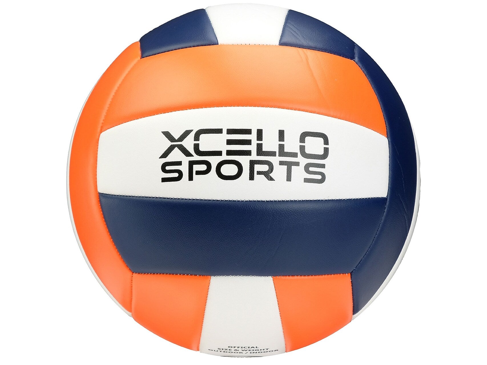 Xcello Sports Volleyballs, Assorted Colors, 6/Pack (XS-VB-6-ASST)