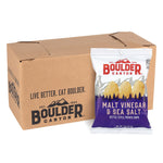 Boulder Canyon Malt Vinegar & Sea Salt Potato Chips, 2 oz., 8/Box (220-02560)