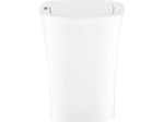 Nine Stars Plastic Sensor Trash Can, 2.6-Gallon, White (DZT-10-11)