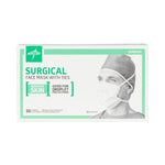 Medline Sensitive Skin Disposable ASTM Level 1 Surgical Face Masks, White, 300/Carton (NON27386)