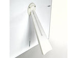 Azar Sign Holder, 8.5" x 11", Table Top, Silver, Plastic, 4/Pack (300332-SLV-4PK)